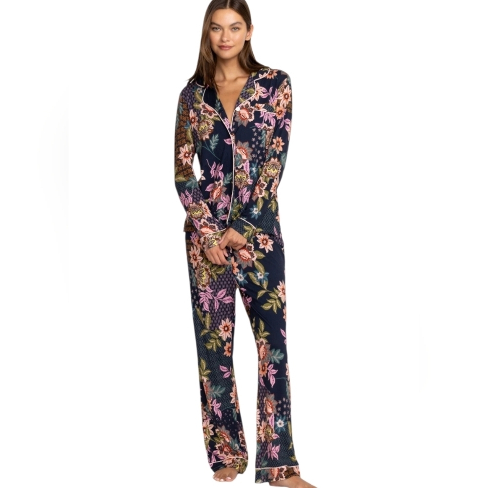 Johnny Was The Carly PJ Set Size XL Floral Boho - Picture 2 of 12